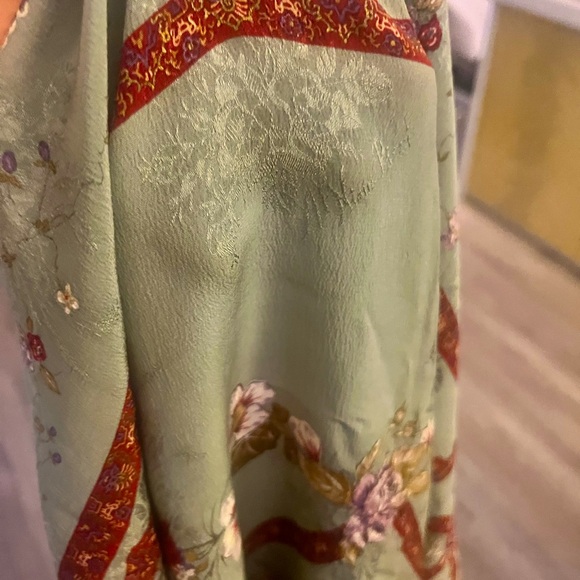 Nina Ricci Floral Embroidered Scarf - Picture 4 of 6